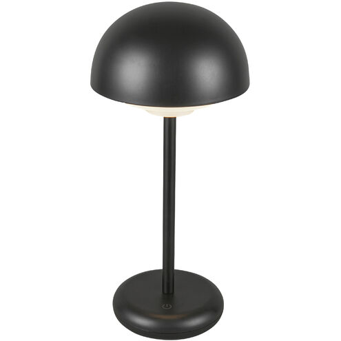 Hinata 11.88 inch 2 watt Black Table Lamp Portable Light
