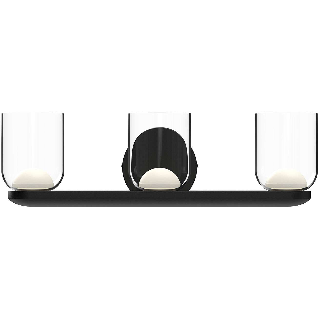 Cedar Vanity Light Wall Light in Black