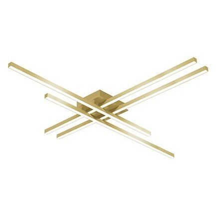 Vega Minor 46.5 inch Brushed Gold Flush Mount Ceiling Light