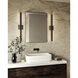 Vera Bath Vanity Light Wall Light in Black