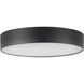 Musa 8.13 inch Black Flush Mount Ceiling Light