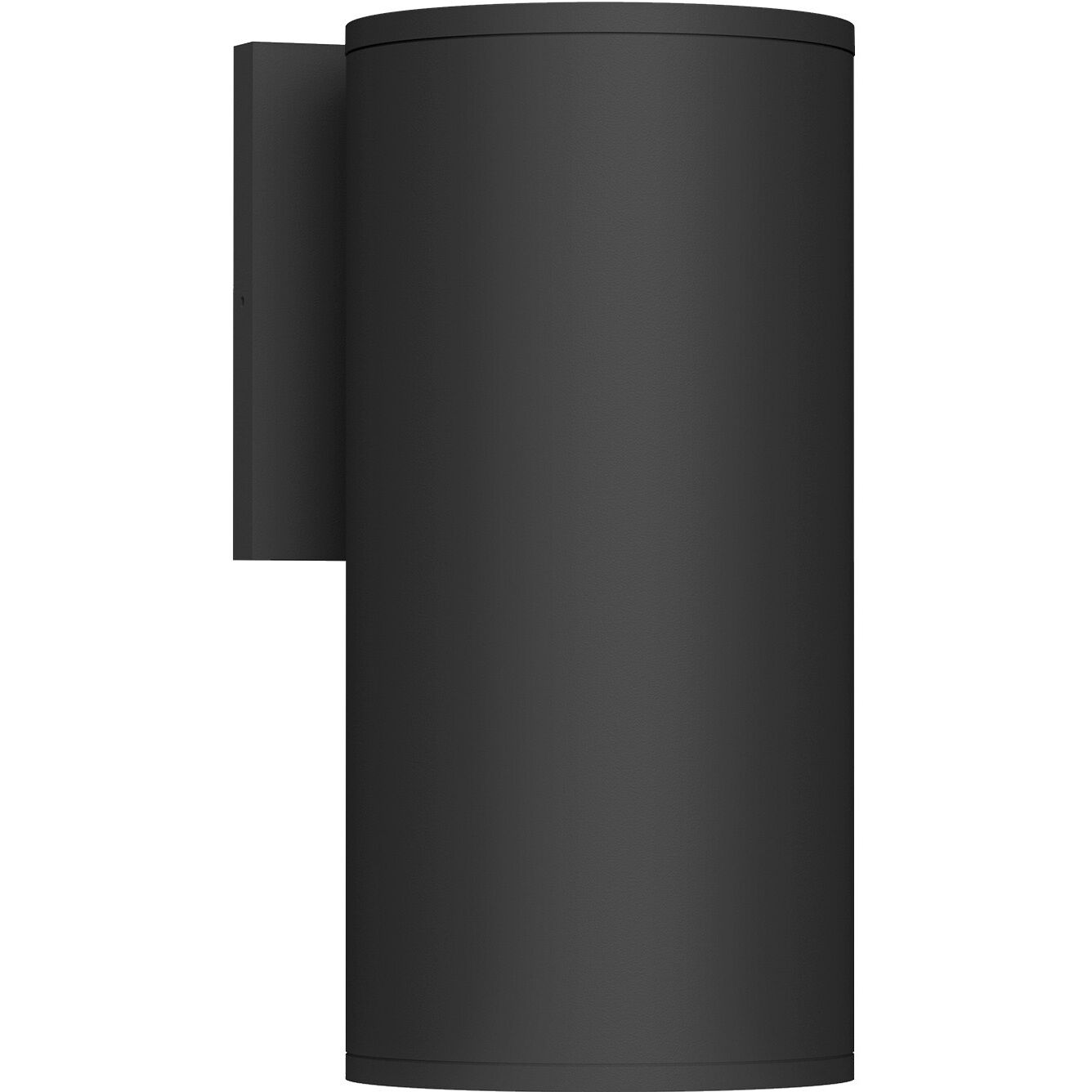Lorna LED 9 inch Black Exterior Wall Sconce