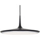 Disc LED 16.5 inch Black Pendant Ceiling Light