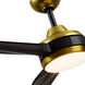 Fremont 60 inch Brushed Gold Ceiling Fan