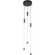 Motif LED 5.5 inch Black Multi-Pendant Ceiling Light