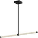 Blade LED 32 inch Black Linear Pendant Ceiling Light