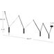 Mason Linear Pendant Ceiling Light in Urban Bronze