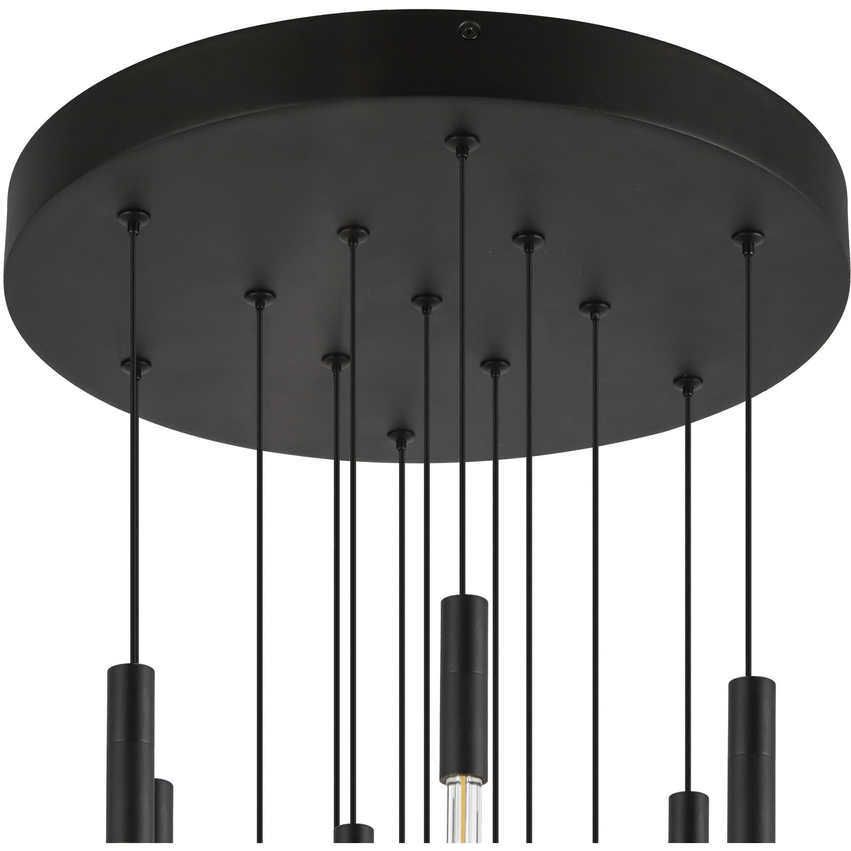 Motif Multi Pendant Ceiling Light in Black