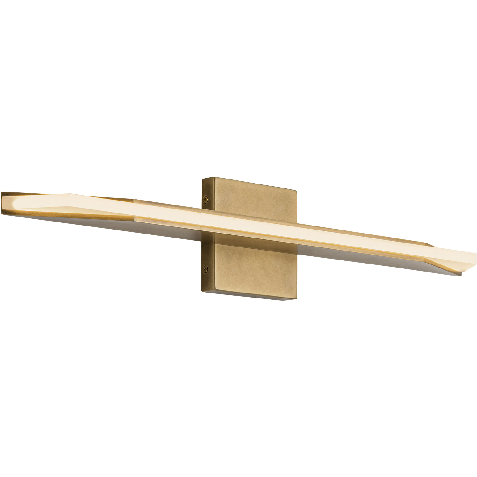 Tachi Bath Vanity Light Wall Light in Vintage Brass