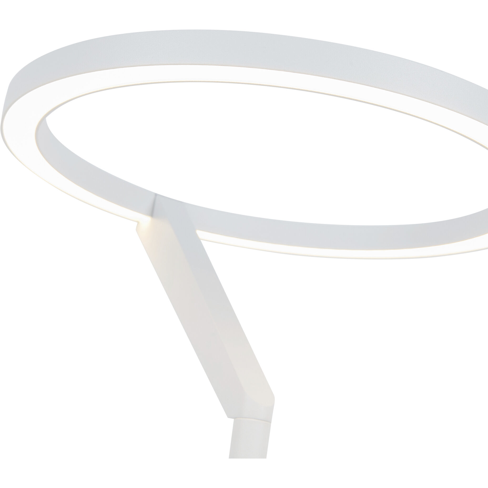 Roda 15 inch 16 watt White Table Lamp Portable Light