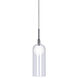 Stylo LED 4 inch Chrome Pendant Ceiling Light