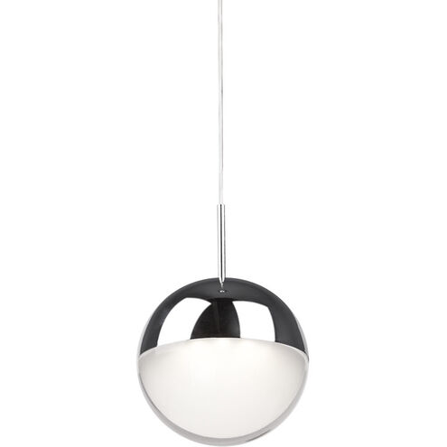 Pluto LED 4 inch Chrome Pendant Ceiling Light