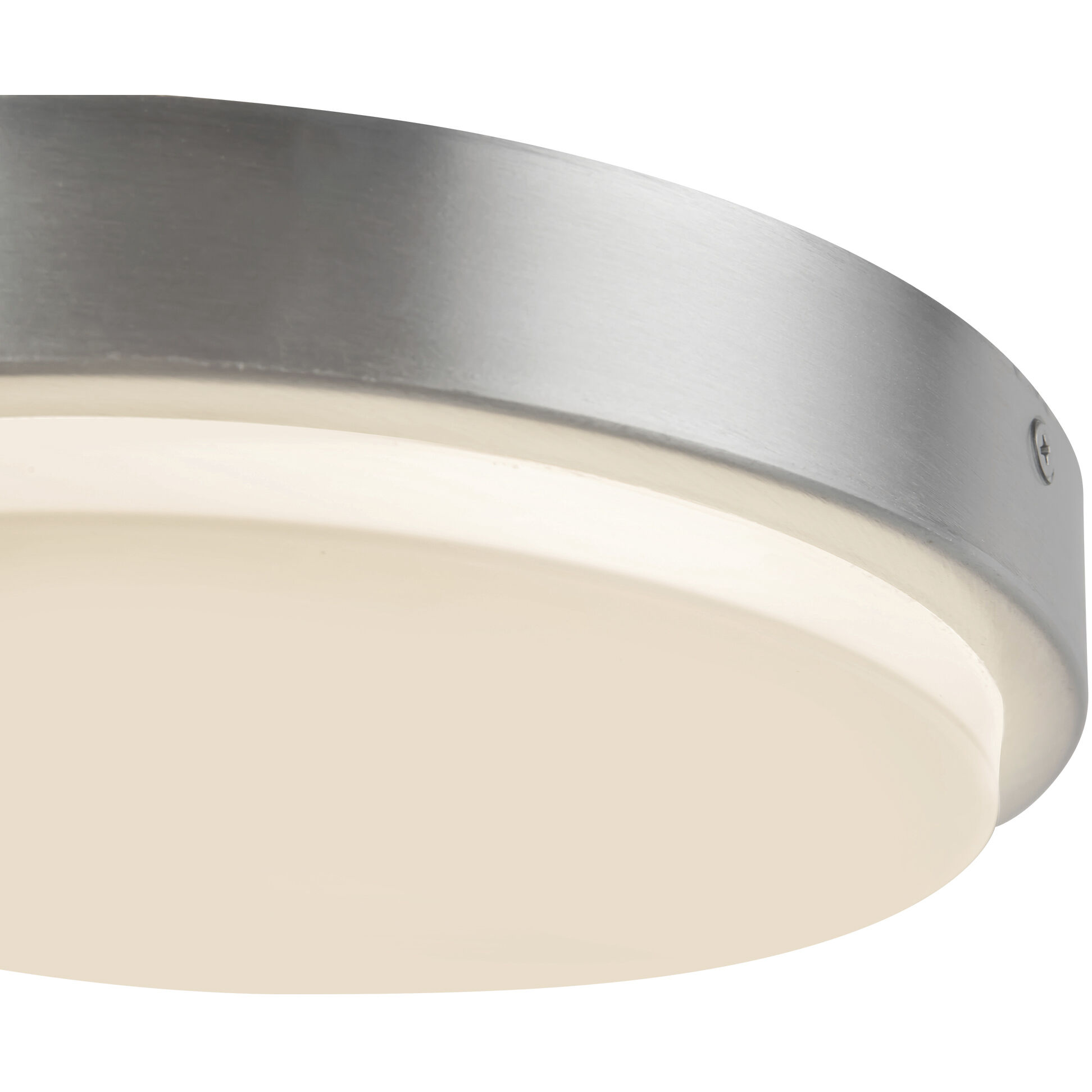 Bailey 9 inch Brushed Nickel Exterior Ceiling
