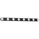 Rezz LED 36 inch Black Bath Vanity Light Wall Light