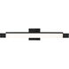 Soho LED 27.5 inch Black Bath Vanity Light Wall Light