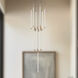 Motif LED 12.75 inch Brushed Gold Multi-Pendant Ceiling Light