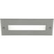 Bristol LED 3.63 inch Gray Exterior Wall/Step Light