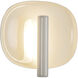 Lustre 9.25 inch Pearl White ADA Wall Sconce Wall Light