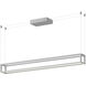 Plaza LED 47.25 inch White Linear Pendant Ceiling Light