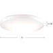 Trafalgar LED 11 inch White Flush Mount Ceiling Light