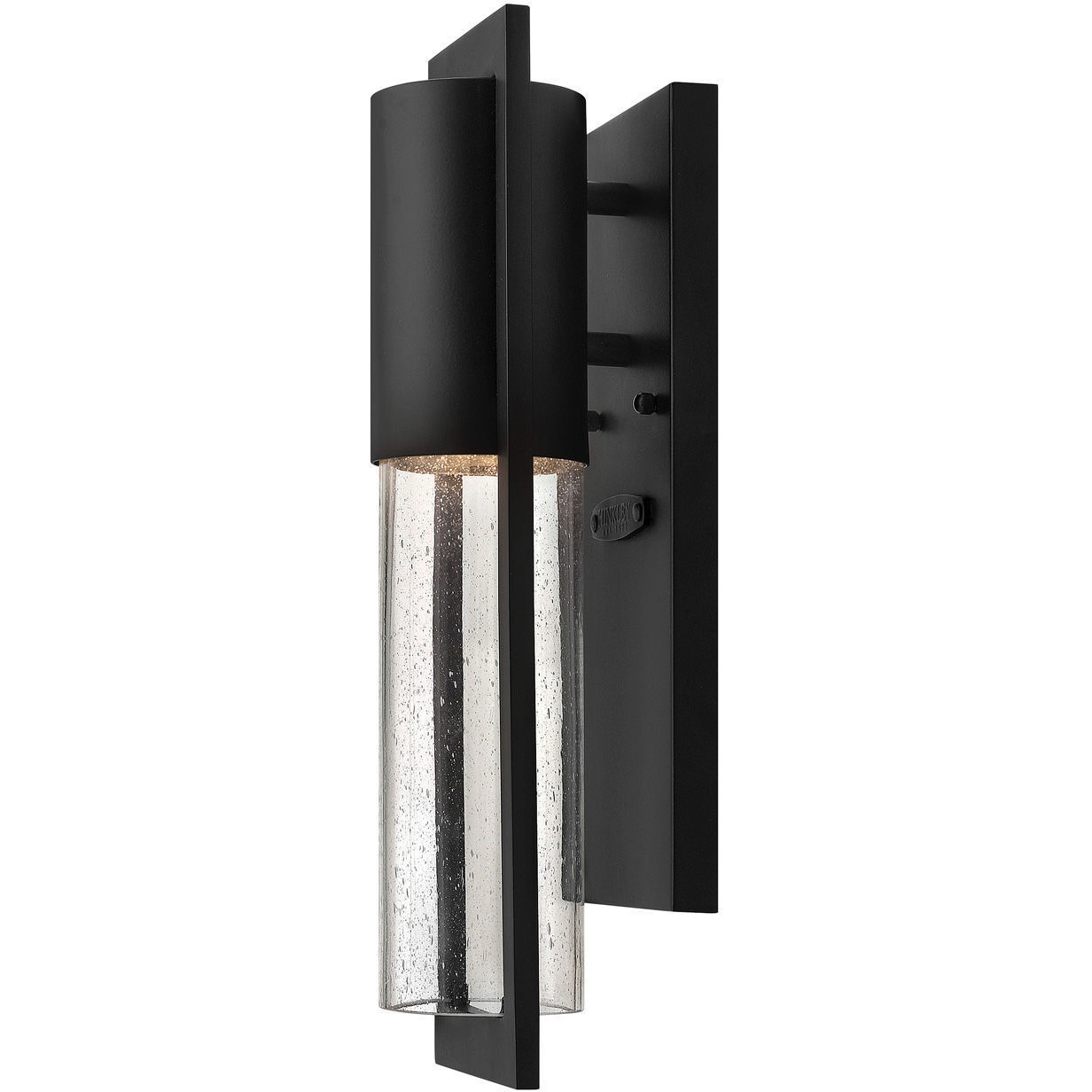 Shelter LED 16 inch Black Outdoor Wall Mount Lantern