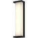 Bravo LED 20 inch Black Exterior Wall Sconce