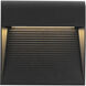 Casa LED 7 inch Black Exterior Wall Sconce