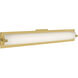 Lighthouse LED 26 inch Brushed Gold Bath Vanity Light Wall Light