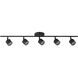 Denson 120 Black Trilo Track Ceiling Light
