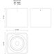 Falco LED 5.13 inch Black Flush Mount Ceiling Light