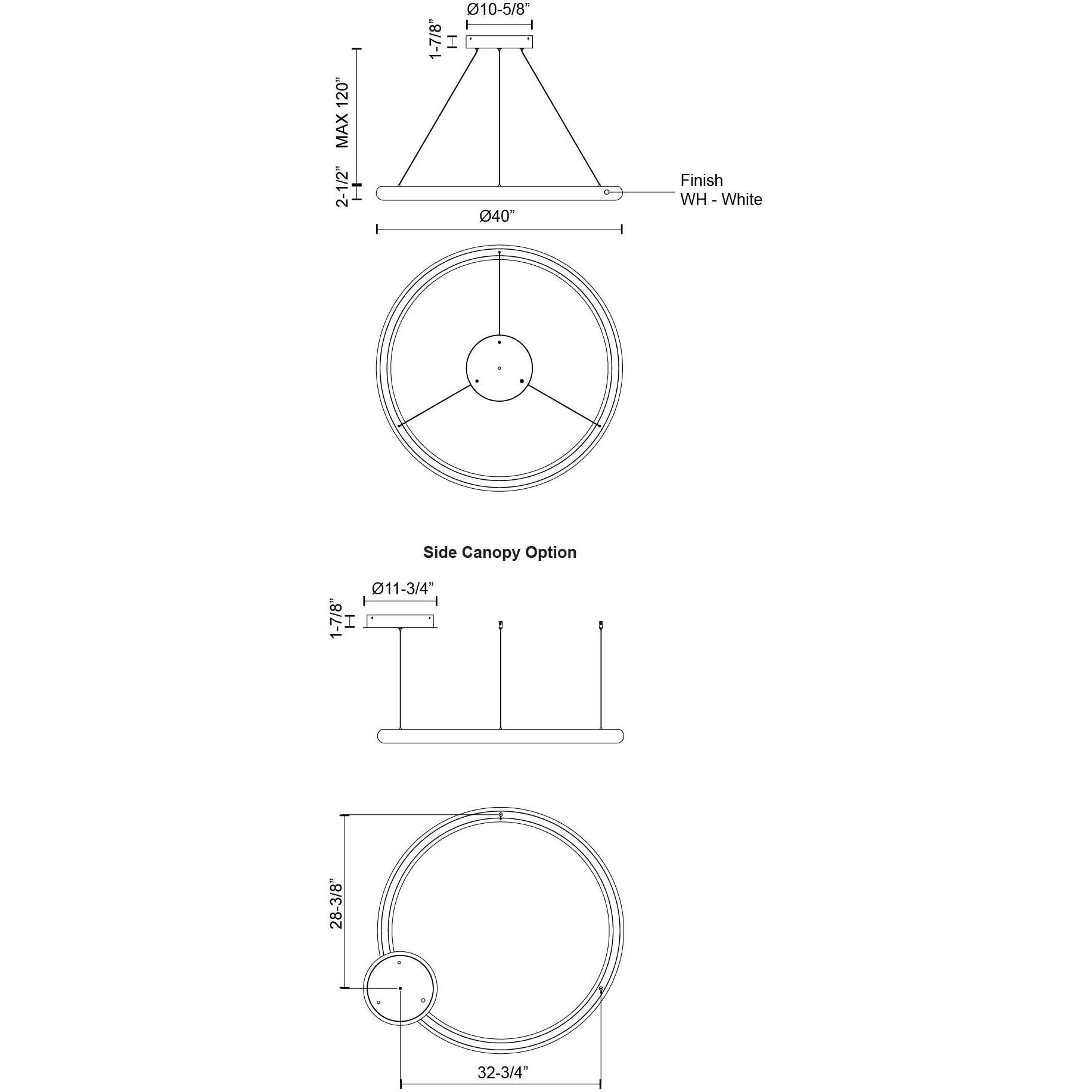 Cumulus Minor Pendant Ceiling Light