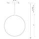 Cirque LED 24 inch Brushed Nickel Pendant Ceiling Light