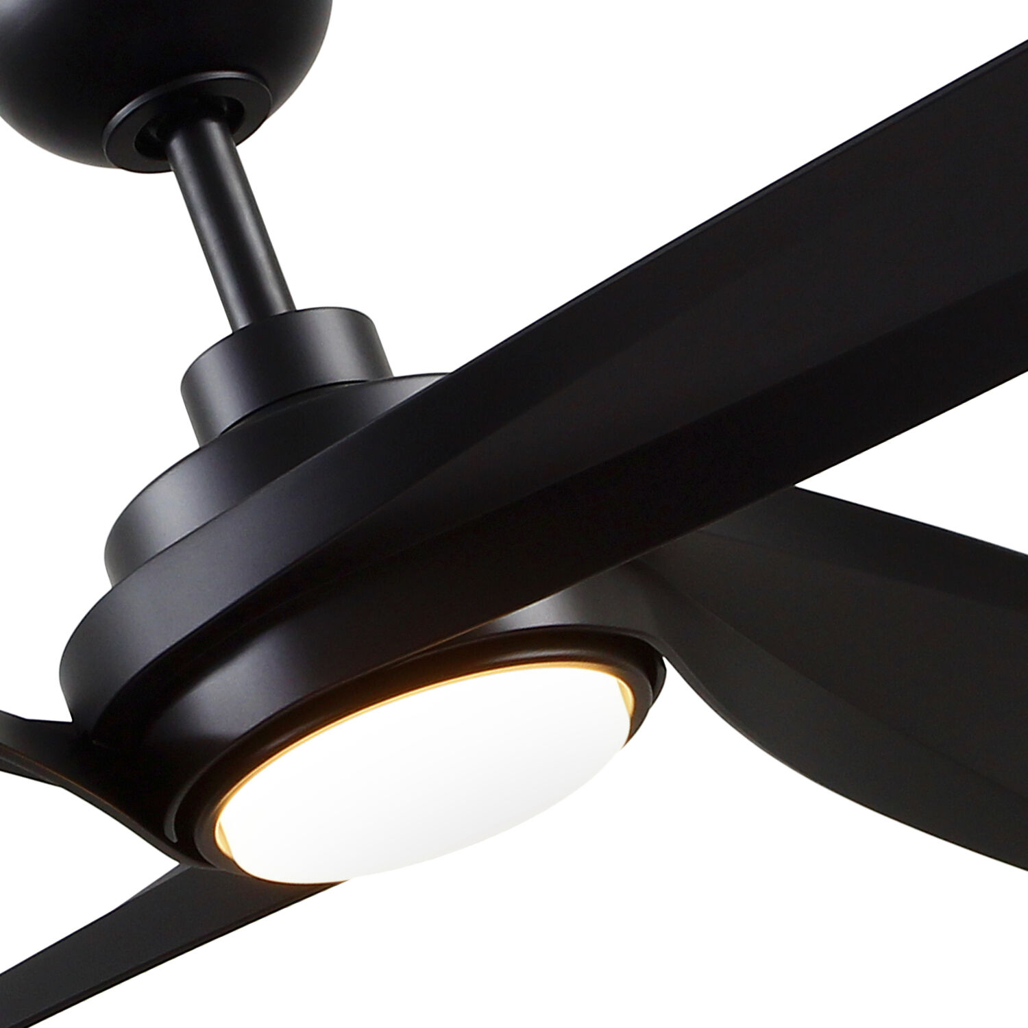 Horizon 56 inch Matte Black Ceiling Fan