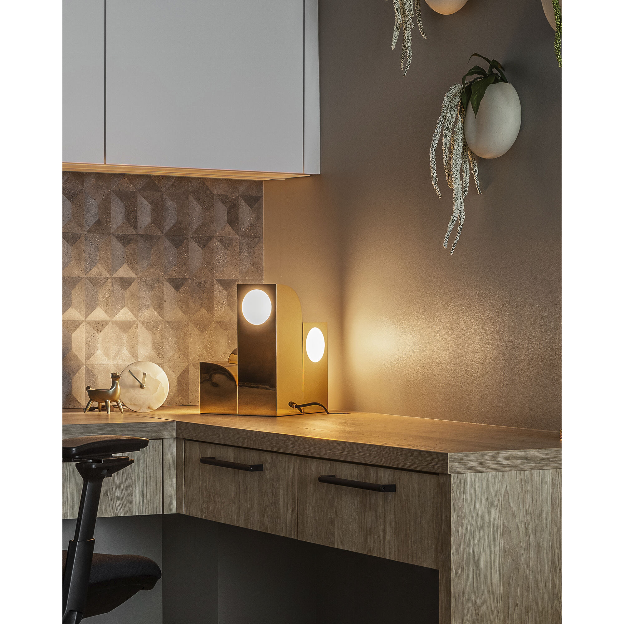 Gypsum 12.5 inch 20.00 watt Polished Brass Table Lamp Portable Light