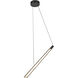 Lex LED 24.13 inch Urban Bronze Linear Pendant Ceiling Light