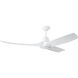 Baylor 60 inch White Ceiling Fan