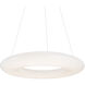 Cumulus LED 36 inch White Pendant Ceiling Light
