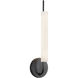 Wick 5.13 inch Urban Bronze Wall Sconce Wall Light