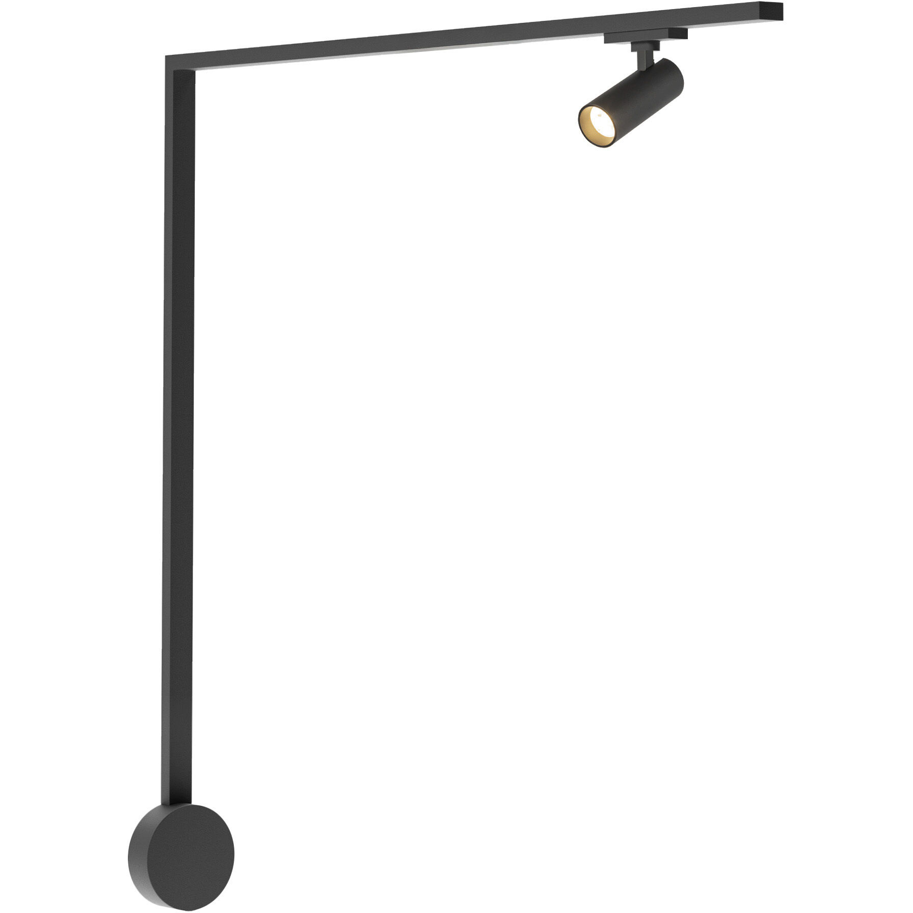 Paolo 120 Black Trilo Track Ceiling Light