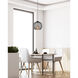 Gibraltar 1 Light 11.88 inch Black Pendant Ceiling Light