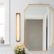 Charleston 31 inch Vintage Brass Bath Vanity Light Wall Light