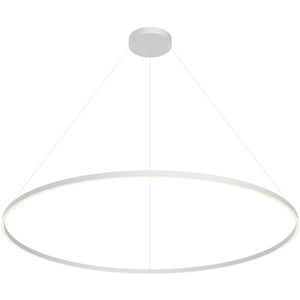 Cerchio 1 Light 70.88 inch White Pendant Ceiling Light