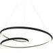 Ampersand LED 39.38 inch Black Pendant Ceiling Light