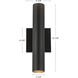 Lorna Wall Sconce Up/Down Light Wall Light in Black