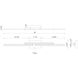 Anello Minor LED 40.75 inch Walnut Bath Vanity Light Wall Light