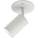 Barclay 1 Light 2.38 inch White Semi-Flush Mount Ceiling Light