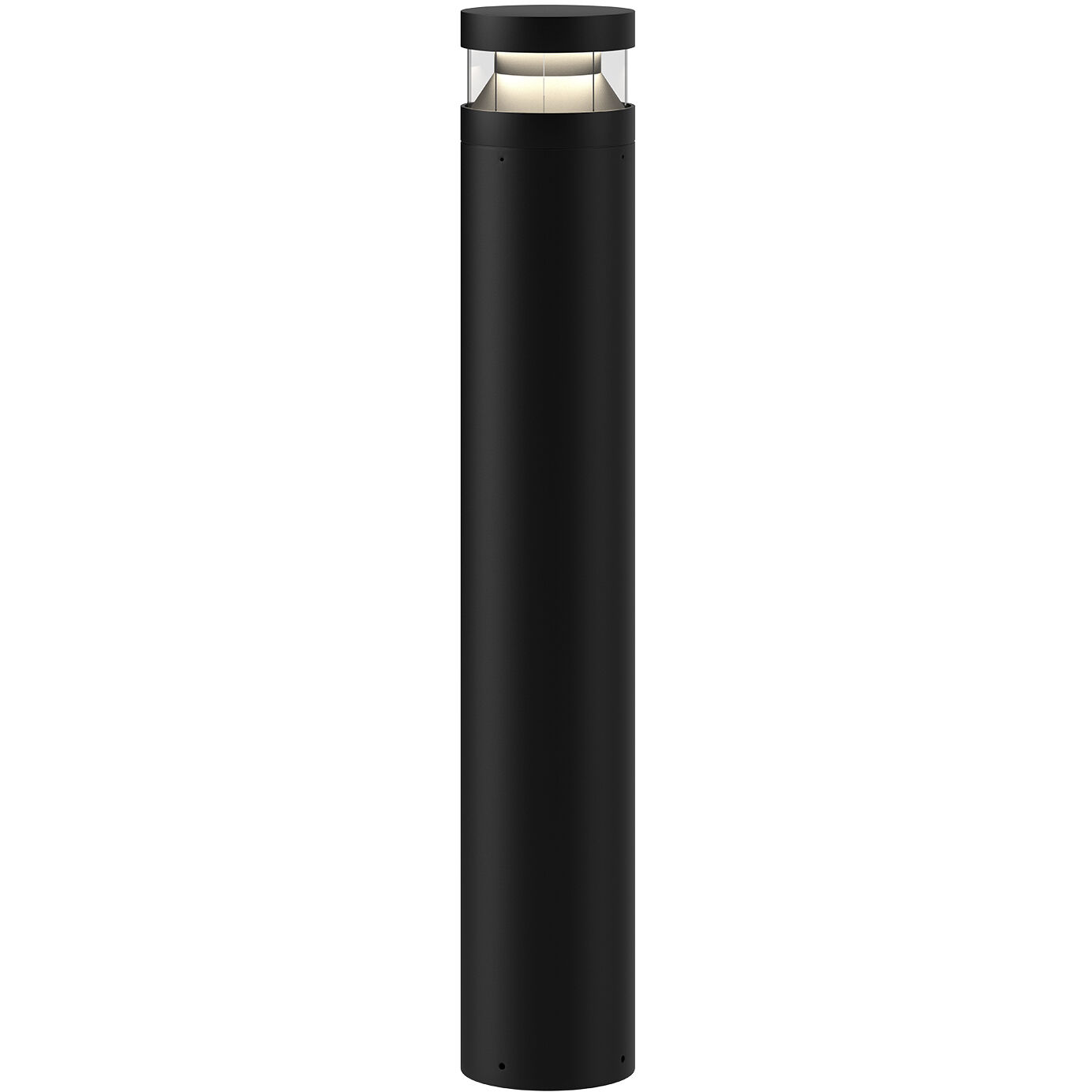 Windermere 120-277V 24.00 watt Black Exterior Bollard