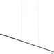 Vega Minor LED 47.38 inch Black Linear Pendant Ceiling Light
