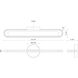 Marlon LED 25.98 inch Chrome Bath Vanity Light Wall Light