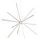 Sirius LED 54.38 inch White Chandelier Ceiling Light